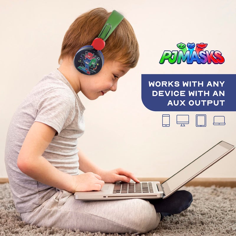SAKAR PJ Masks Over The Ear Headphones HP1-01057 | Soft and Cushioned Ear Pieces to Fit Any Size, Adjustable Headband Headphones, Great Sound, Volume Limiting Technology - Image 5
